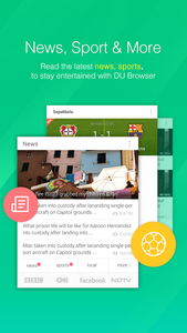 DU Browser - عکس برنامه موبایلی اندروید