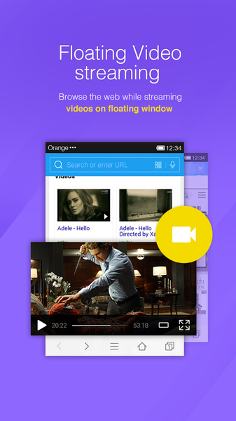 DU Browser - عکس برنامه موبایلی اندروید