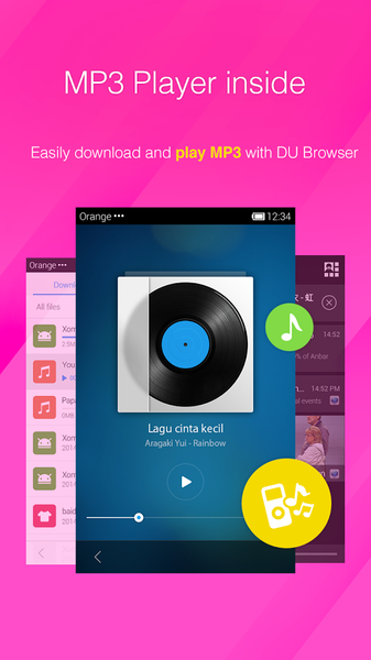 DU Browser - عکس برنامه موبایلی اندروید