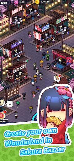 Sakura Bazaar - Gameplay image of android game