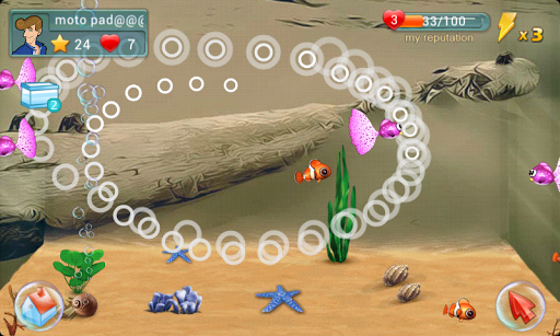Fish Live - Gameplay image of android game