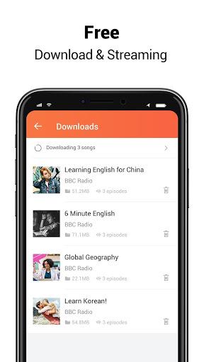 Free Podcast Download Player - Audio Books & Music - عکس برنامه موبایلی اندروید