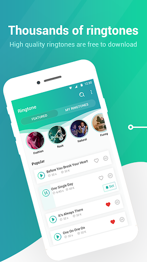 Free Ringtones Download - Image screenshot of android app
