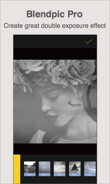 BlendPic photo blend Pro - عکس برنامه موبایلی اندروید