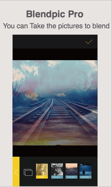 BlendPic photo blend Pro - عکس برنامه موبایلی اندروید