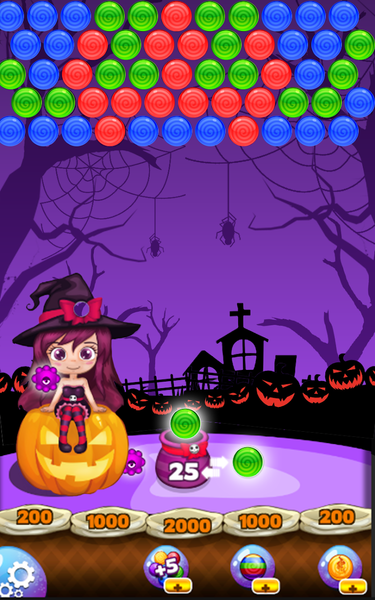 Halloween Bubble Shooter - عکس بازی موبایلی اندروید