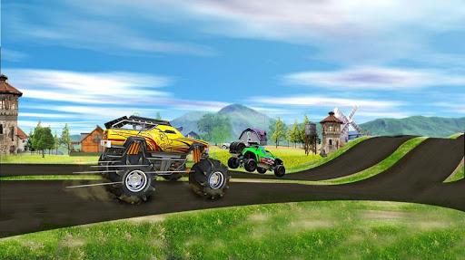 Monster Truck Xtreme Offroad Stunts : 4X4 Racing - Gameplay image of android game