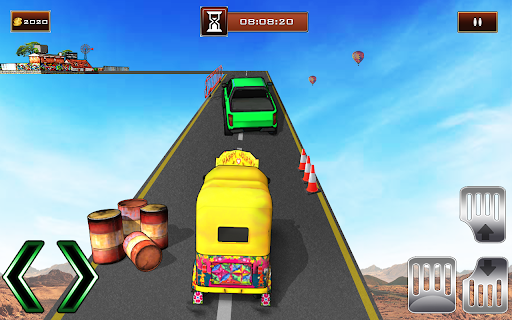 Tuk Tuk Rickshaw Driving Games - Gameplay image of android game