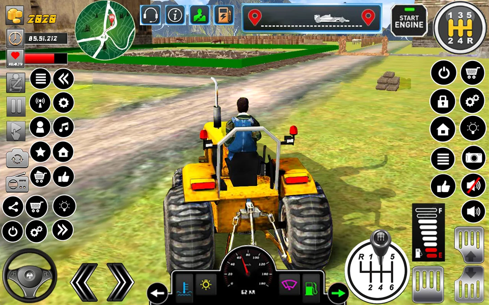 Tractor Farming Simulator Game - عکس برنامه موبایلی اندروید