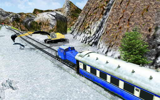 Uphill Train Simulator Game. - عکس بازی موبایلی اندروید