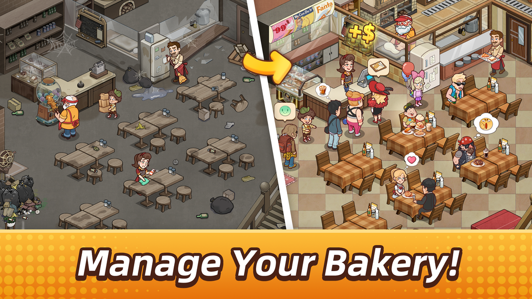 My Bakery Town:Decorate &Grow - عکس بازی موبایلی اندروید