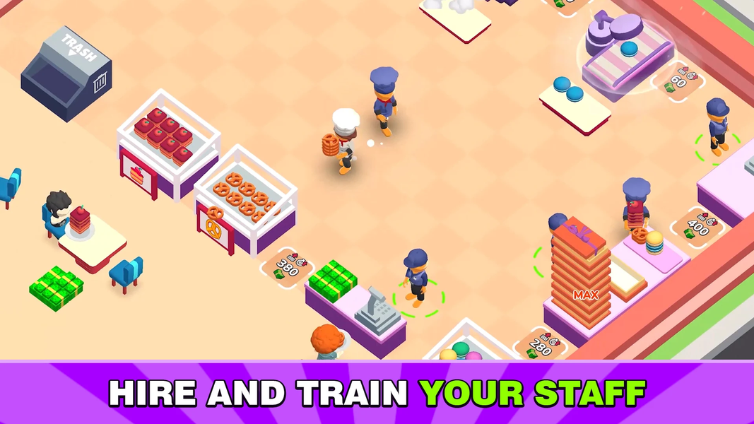 BakeShop・My Cake Bakery Empire - Gameplay image of android game