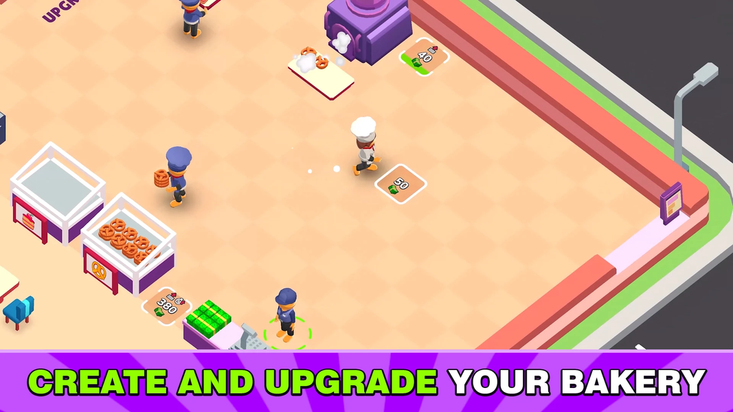 BakeShop・My Cake Bakery Empire - Gameplay image of android game