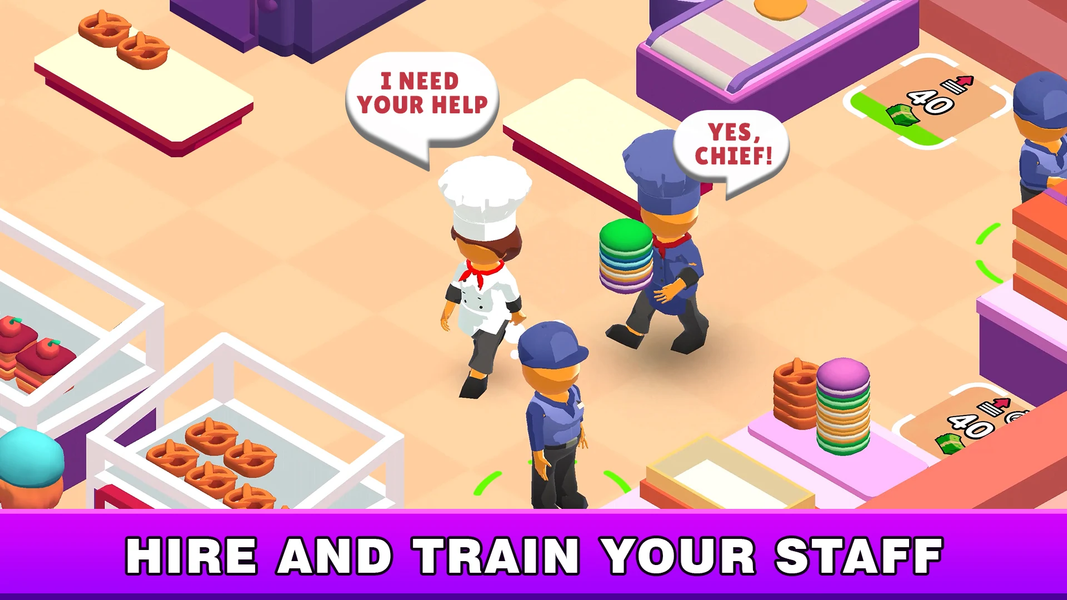 BakeShop・My Cake Bakery Empire - Gameplay image of android game