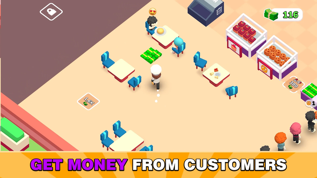 BakeShop・My Cake Bakery Empire - Gameplay image of android game