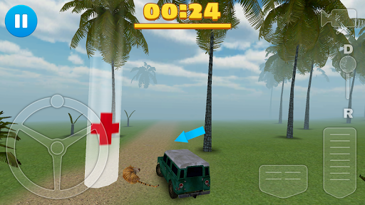 4x4 Tiger Chase - Gameplay image of android game