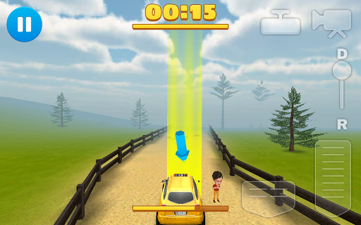 Taxi Game Offroad - Gameplay image of android game