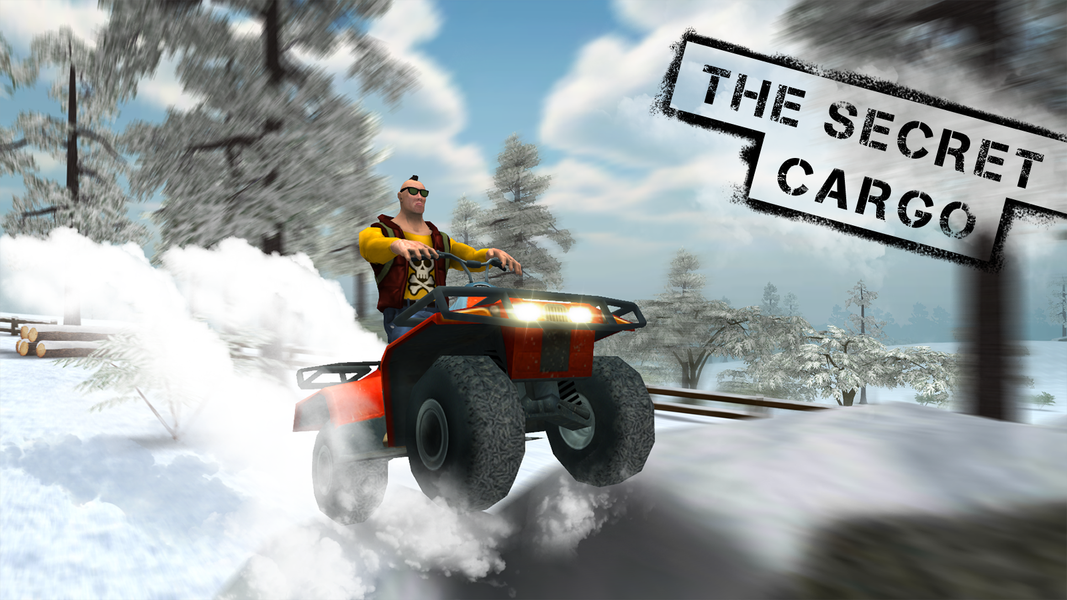 4x4 ATV Winter - Gameplay image of android game