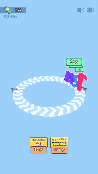 Loop Numbers - Gameplay image of android game