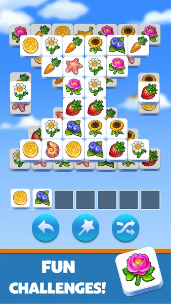 Triple Tile Crush - Gameplay image of android game