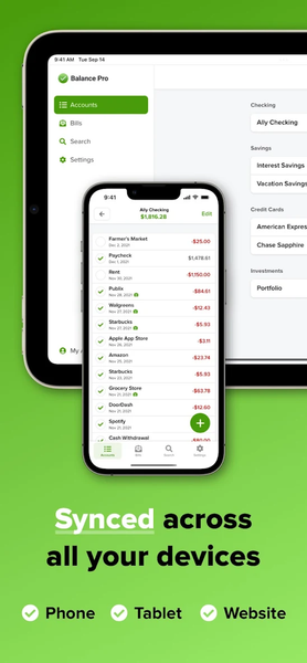 Balance Pro: Money & Budget - عکس برنامه موبایلی اندروید
