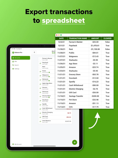 Balance Pro: Money & Budget - عکس برنامه موبایلی اندروید