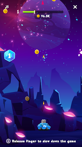 Crystal Blast | Asteroids - Image screenshot of android app