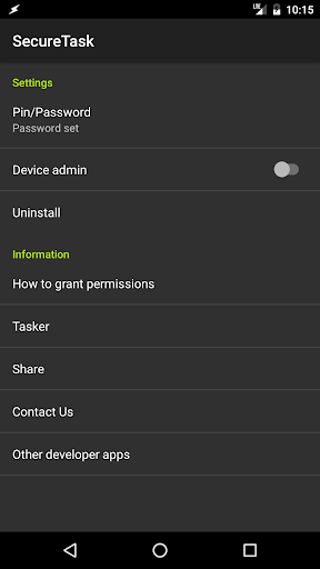 SecureTask - Image screenshot of android app