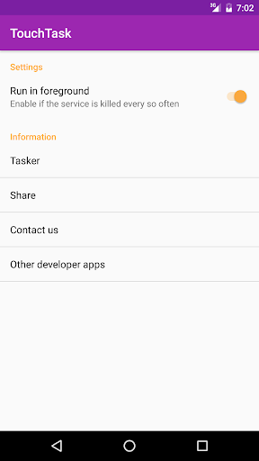 TouchTask - Image screenshot of android app