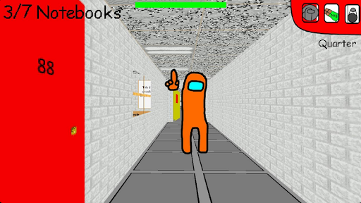 Red Baldi's Basics In Among Mod 2021 APK for Android Download