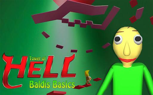 Baldi Classic Tower of Hell - Climb Adventure Game - Gameplay image of android game