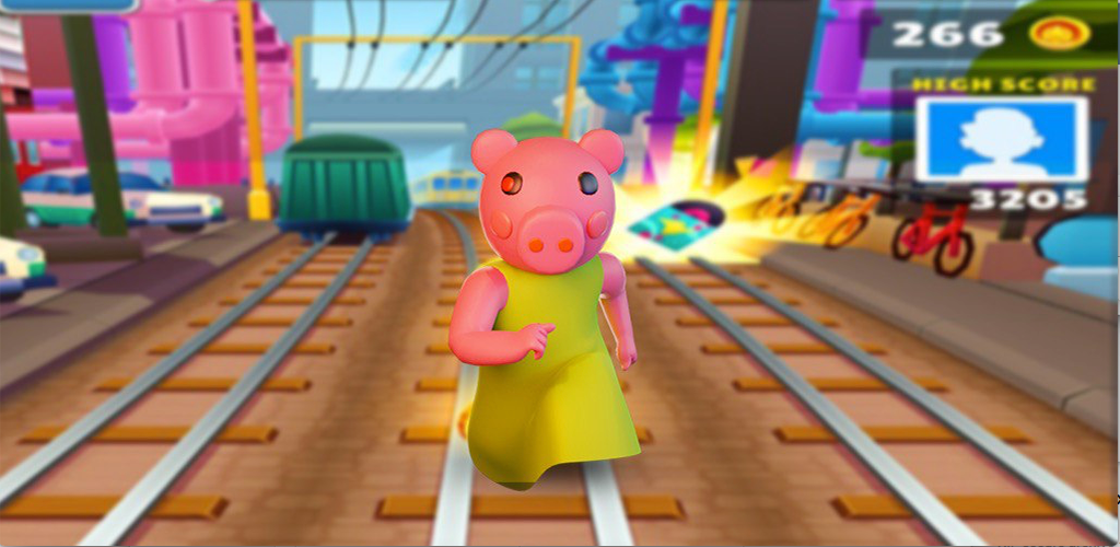 Super Piggy Run - Gameplay image of android game