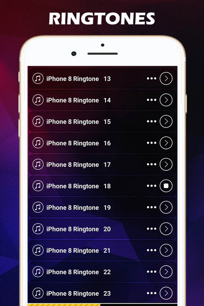 Ringtone For iPhone - Image screenshot of android app
