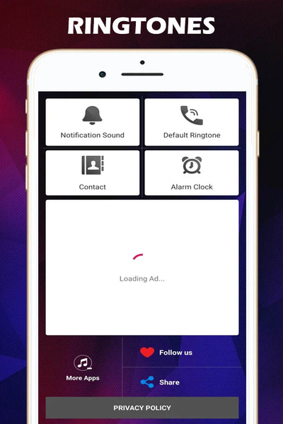 Ringtone For iPhone - Image screenshot of android app