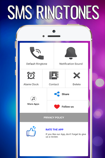 Message Tones For iPhone - Image screenshot of android app