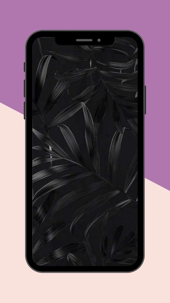 Black Aesthetic Wallpaper - Image screenshot of android app