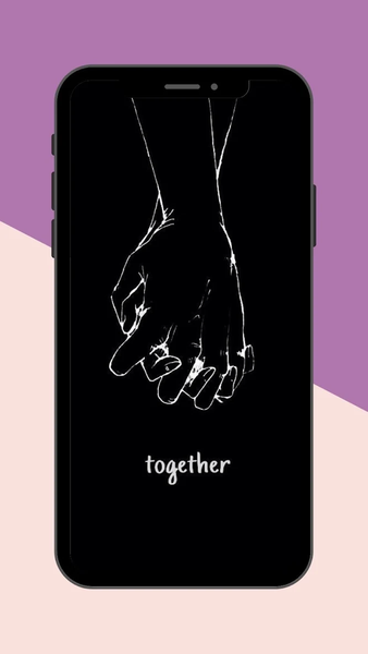 Black Aesthetic Wallpaper - Image screenshot of android app