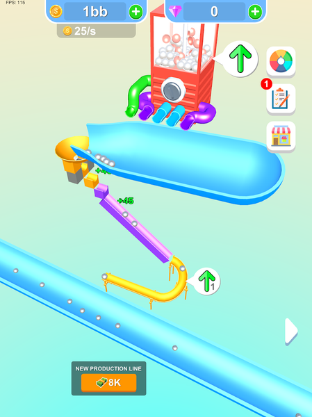 Ball Drop Dash - عکس بازی موبایلی اندروید