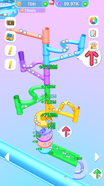 Ball Drop Dash - عکس بازی موبایلی اندروید