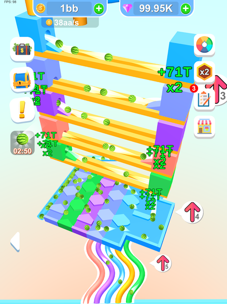 Ball Drop Dash - عکس بازی موبایلی اندروید