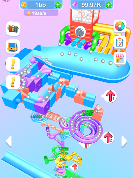 Ball Drop Dash - عکس بازی موبایلی اندروید