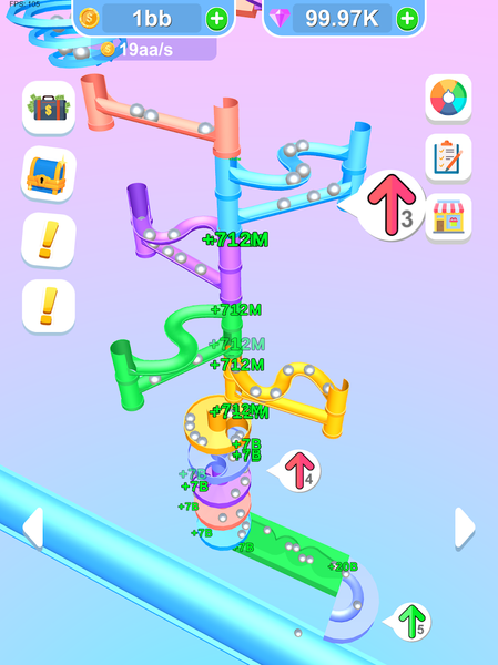 Ball Drop Dash - عکس بازی موبایلی اندروید