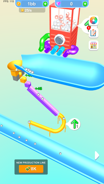 Ball Drop Dash - عکس بازی موبایلی اندروید