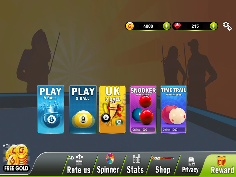 ۸ Pool Game : Pool Simulator - عکس بازی موبایلی اندروید