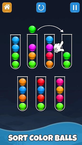 Ball Sort Puzzle & Color Games - Gameplay image of android game