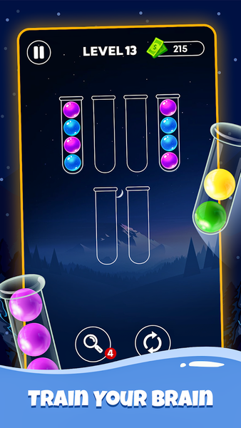 Ball Sort Puzzle - Color Sort - عکس بازی موبایلی اندروید