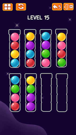 Ball Sort Puzzle - Color Sort - عکس برنامه موبایلی اندروید
