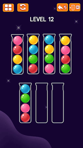 Ball Sort Puzzle - Color Sort - عکس برنامه موبایلی اندروید