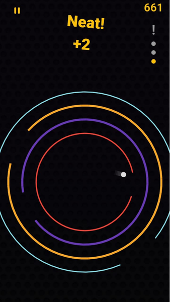 Ball Escape : Ring Rush Arcade - Gameplay image of android game