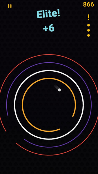 Ball Escape : Ring Rush Arcade - Gameplay image of android game
